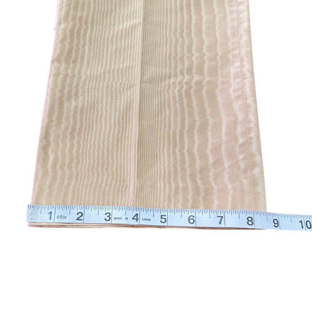 The Row Womens Beige Silk-Blend Straight Leg Trousers Minimalist Luxury Pants - Picture 8 of 9